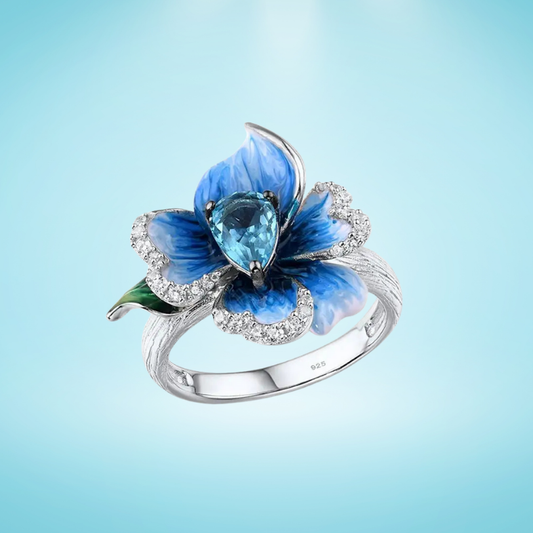 Fioritura d'azzurro - Ring