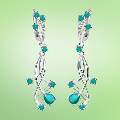 Petali di Verde - Earrings