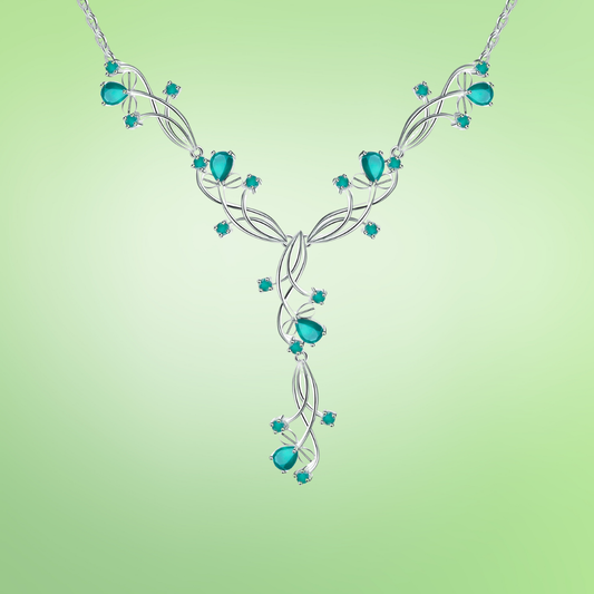 Petali di Verde - Necklace