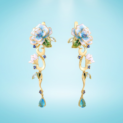 Fiorito Bianco - Earrings