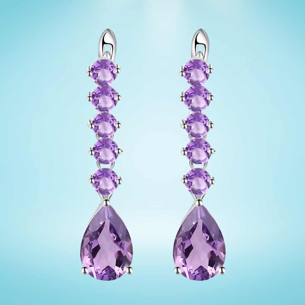 Goccia di Viola - Earrings