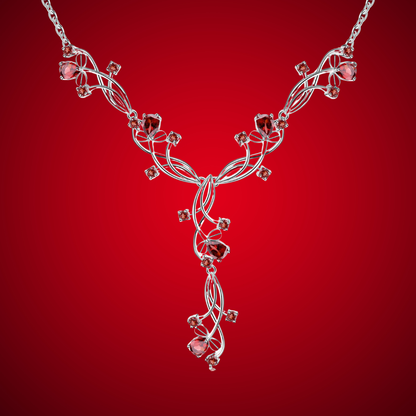 Petali di Rosso - Necklace