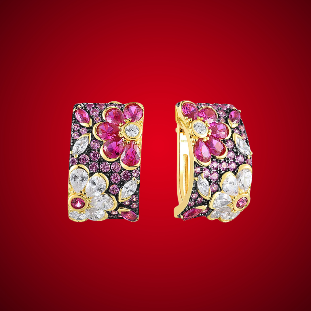 Toppa di Fiori - Earrings