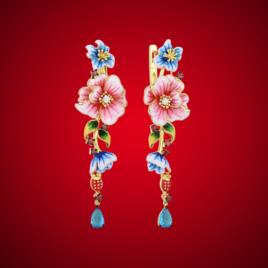 Fiori Appesi - Earrings