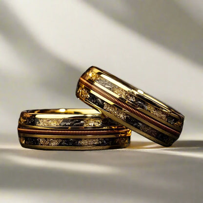 8mm Stainless Inlaid Bands (14 Styles)