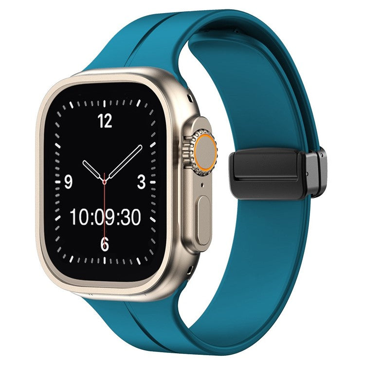 TO FIT: APPLE WATCH® - Plain Magnetic Silicone Strap - Adorn & Adore