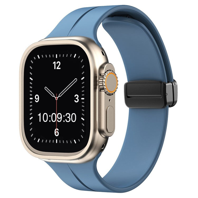 TO FIT: APPLE WATCH® - Plain Magnetic Silicone Strap - Adorn & Adore