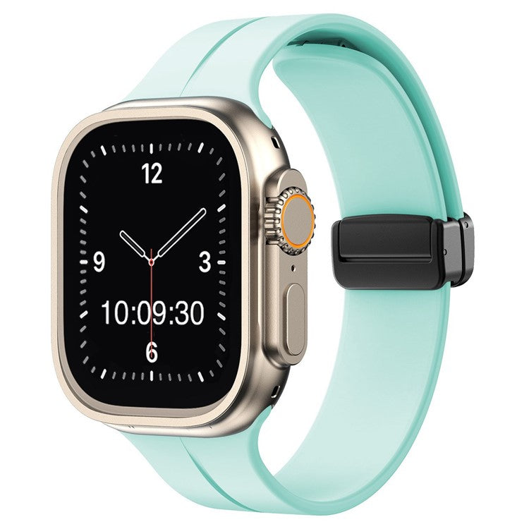 TO FIT: APPLE WATCH® - Plain Magnetic Silicone Strap - Adorn & Adore