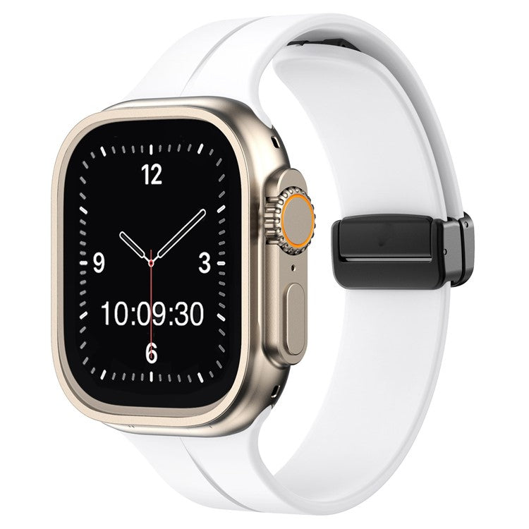 TO FIT: APPLE WATCH® - Plain Magnetic Silicone Strap - Adorn & Adore