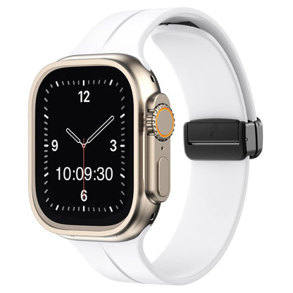 TO FIT: APPLE WATCH® - Plain Magnetic Silicone Strap - Adorn & Adore