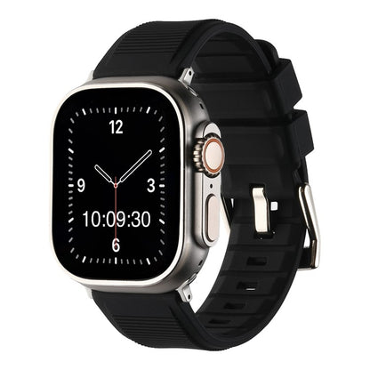 TO FIT: APPLE WATCH® - Heavy Silicone Strap with Buckle - Adorn & Adore