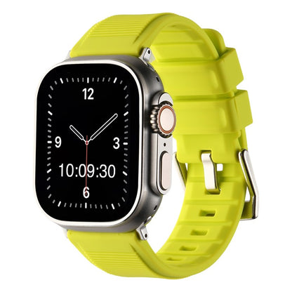 TO FIT: APPLE WATCH® - Heavy Silicone Strap with Buckle - Adorn & Adore