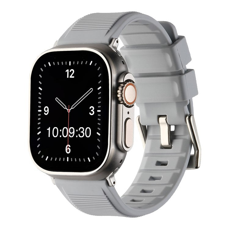 TO FIT: APPLE WATCH® - Heavy Silicone Strap with Buckle - Adorn & Adore