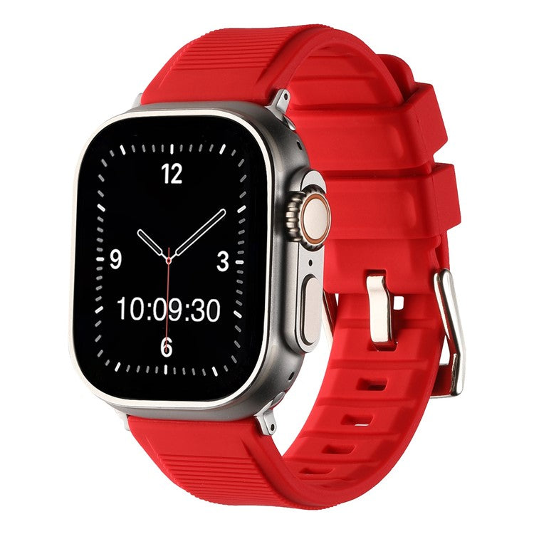 TO FIT: APPLE WATCH® - Heavy Silicone Strap with Buckle - Adorn & Adore