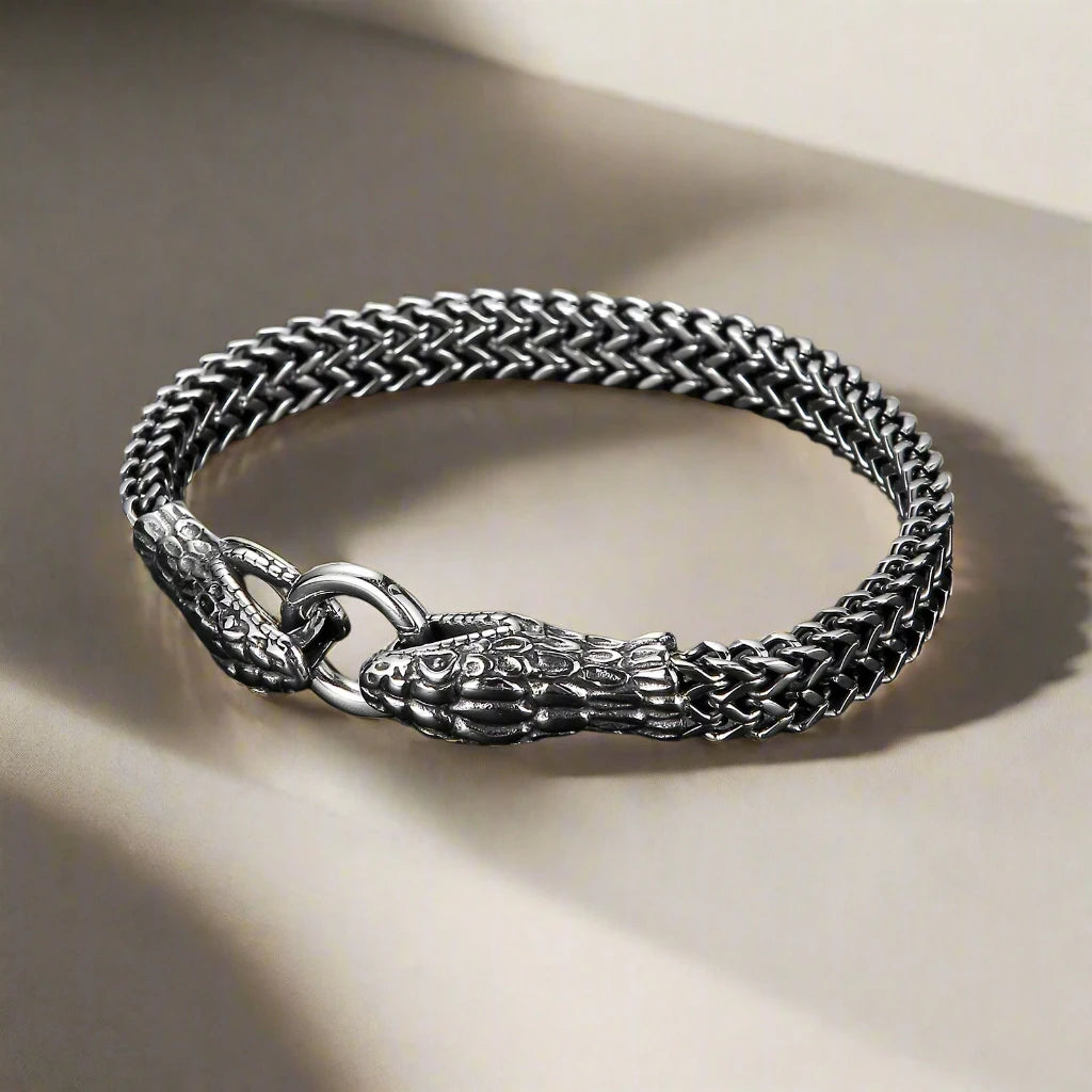 Stainless Steel Snake Bracelet