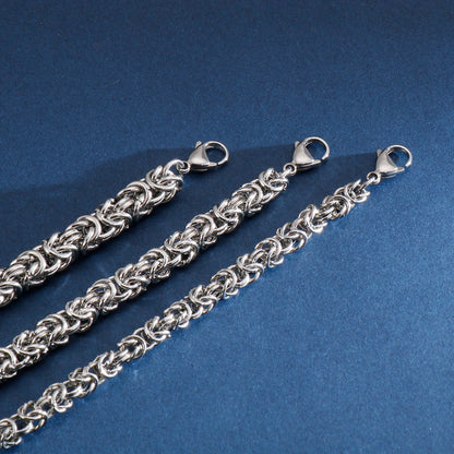 6/7/8mm Fancy Stainless Steel Chain