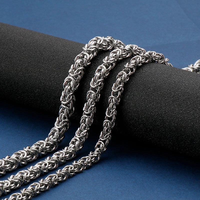 6/7/8mm Fancy Stainless Steel Chain