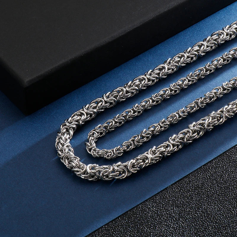 6/7/8mm Fancy Stainless Steel Chain