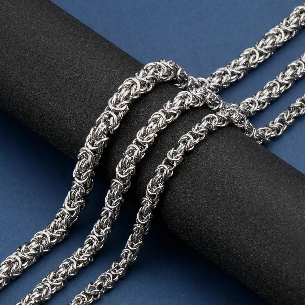 6/7/8mm Fancy Stainless Steel Chain