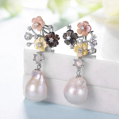 Fioritura di Perle - Earrings