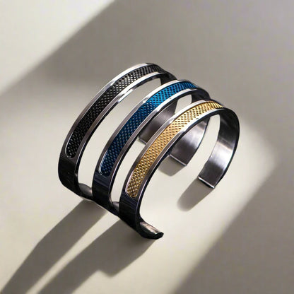 Stainless steel Cuff bangle