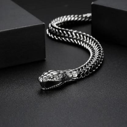 Stainless Steel Snake Bracelet