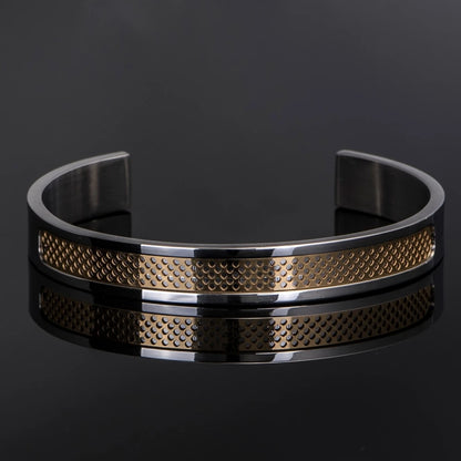 Stainless steel Cuff bangle