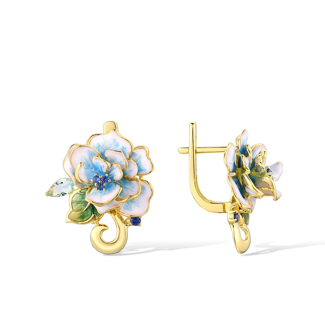 Fiorito Bianco - Earrings