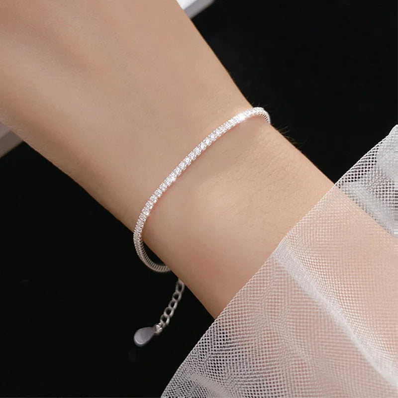 925 Sterling Silver Choker Or Bracelet