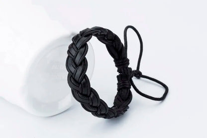 Multi Choice Handmade braided leather twist bracelets