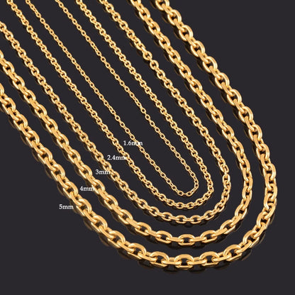 1.6mm-5mm Stainless Steel Rolo Chain