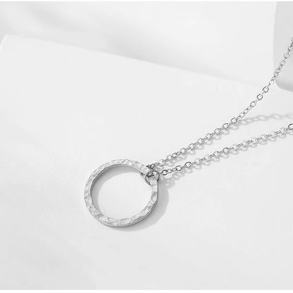 Dainty Stainless Steel Necklace Choker Pendant Necklace