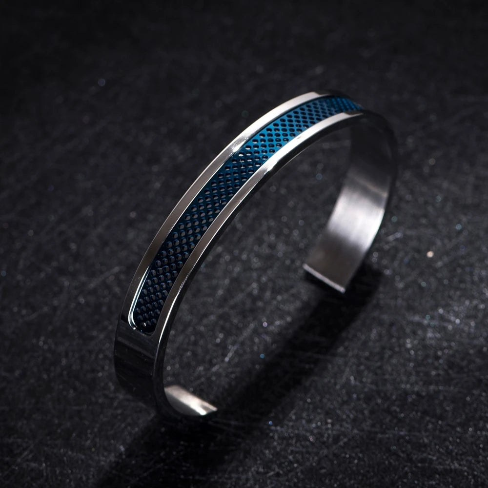 Stainless steel Cuff bangle