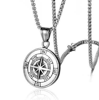 Compass, Spartan or Tiger Pendant Necklaces