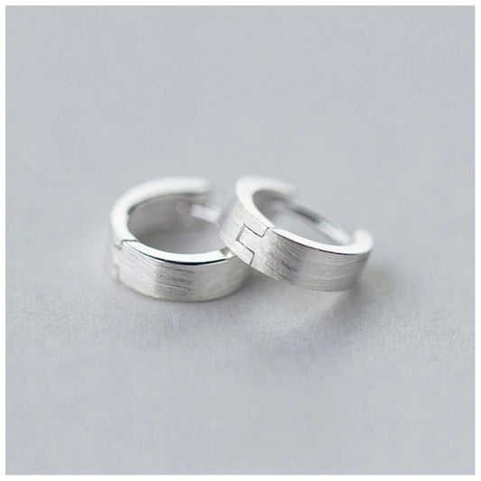 925 Sterling Silver Huggies