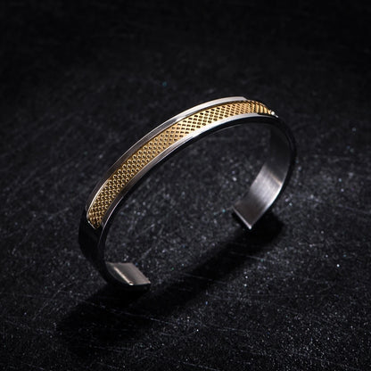 Stainless steel Cuff bangle