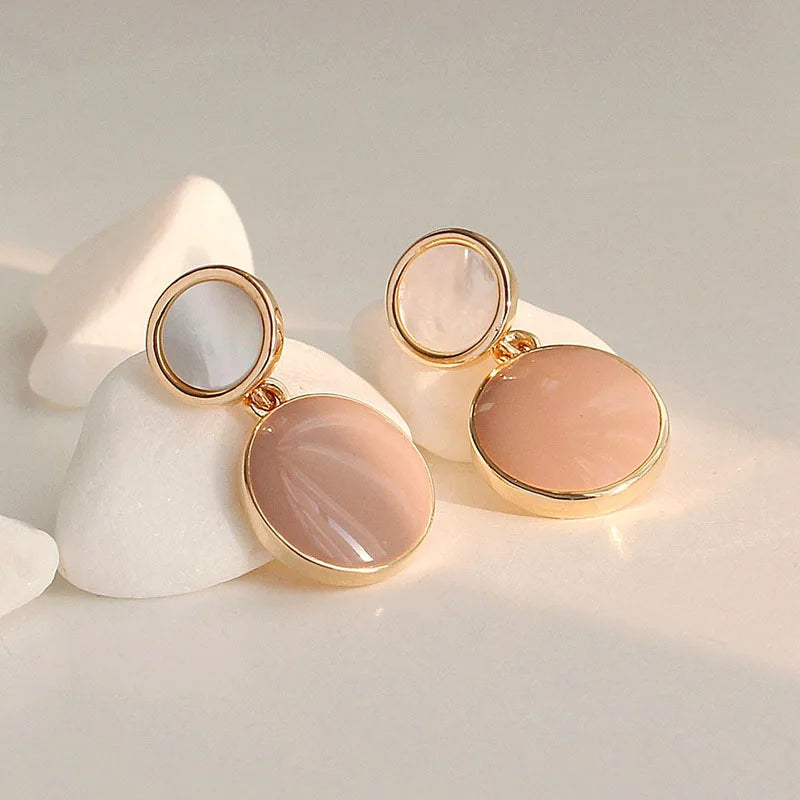 Enamel Drop Earrings (17 Colors)