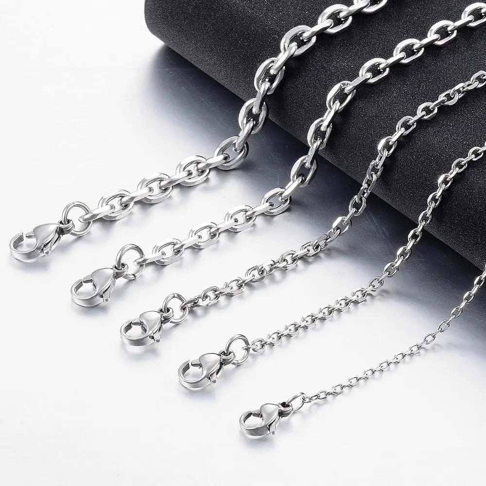 Stainless Steel Belcher Chain 1.6mm-5mm