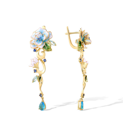 Fiorito Bianco - Earrings