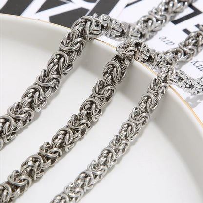 6/7/8mm Fancy Stainless Steel Chain