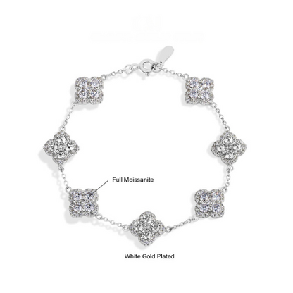 Moissanite Diamond Bracelet DVVS1 925 Sterling Silver