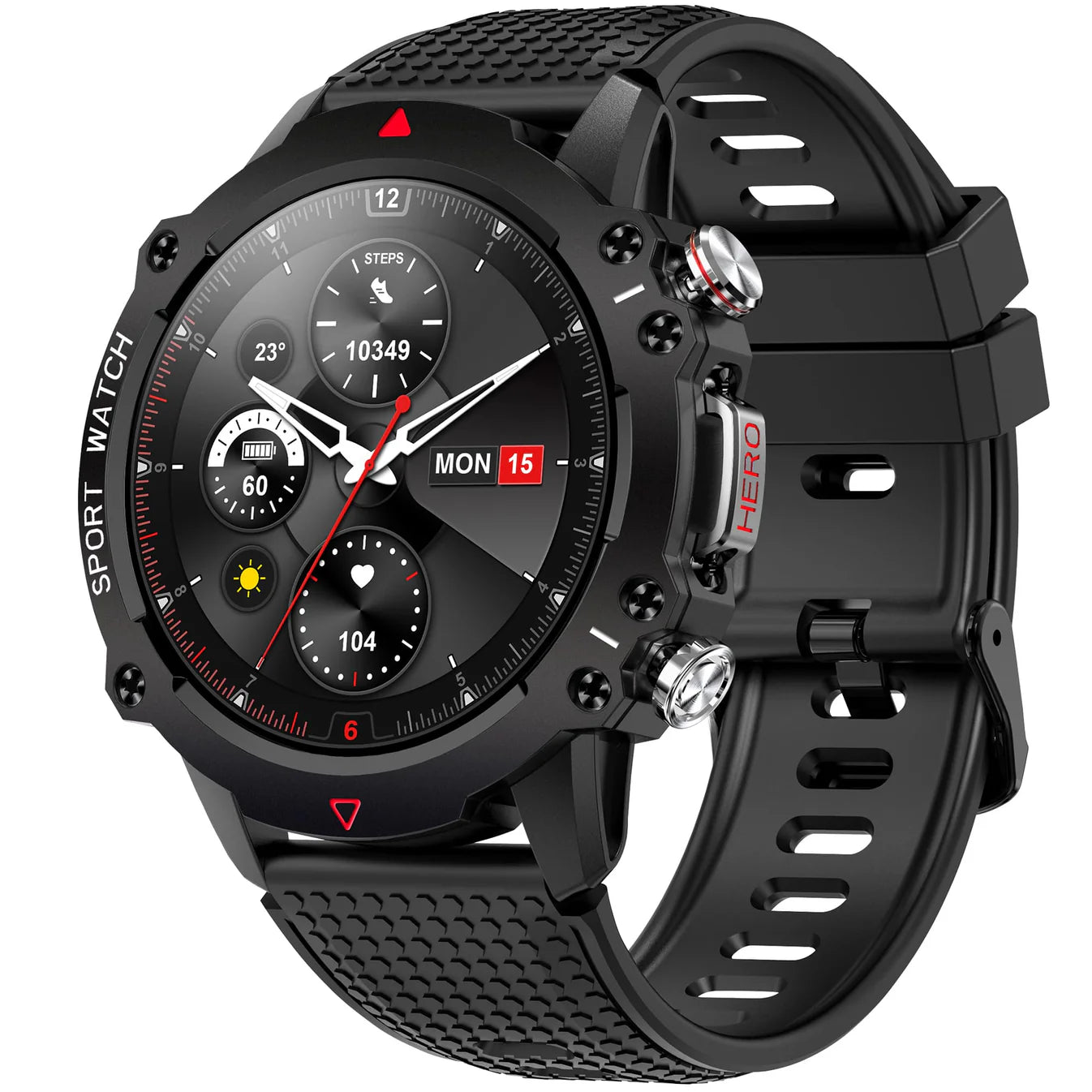 S-HERO SMART WATCH BLACK