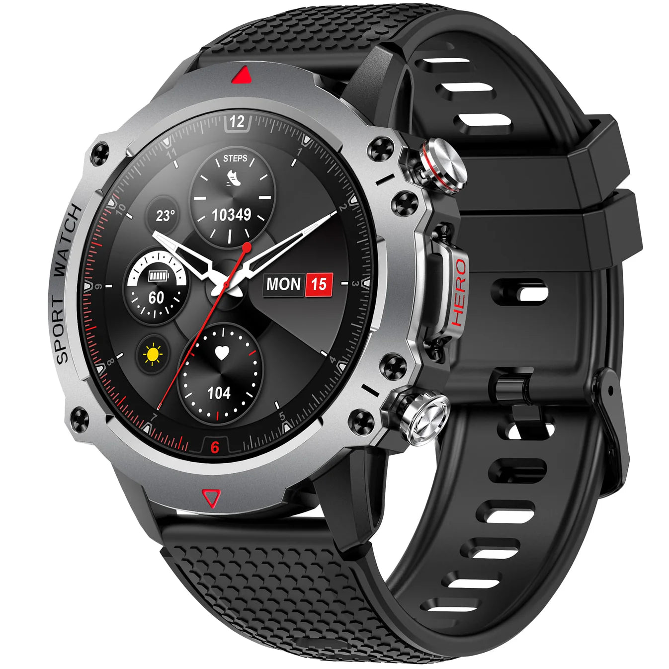 S-HERO SMART WATCH TITANIUM