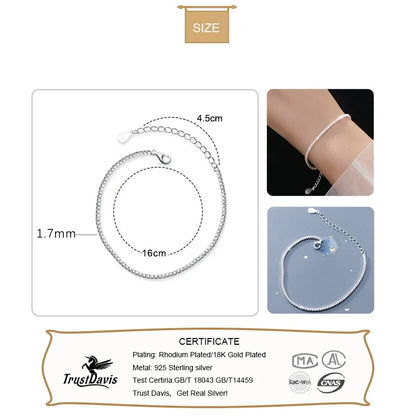 925 Sterling Silver Choker Or Bracelet