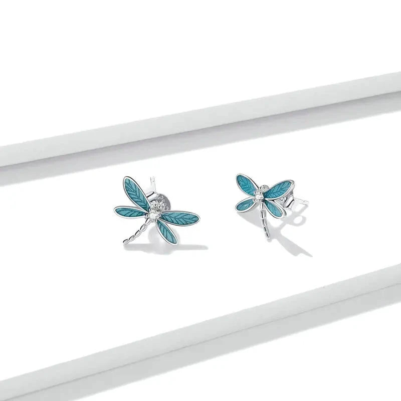 Libellula Blu - Stud Earrings