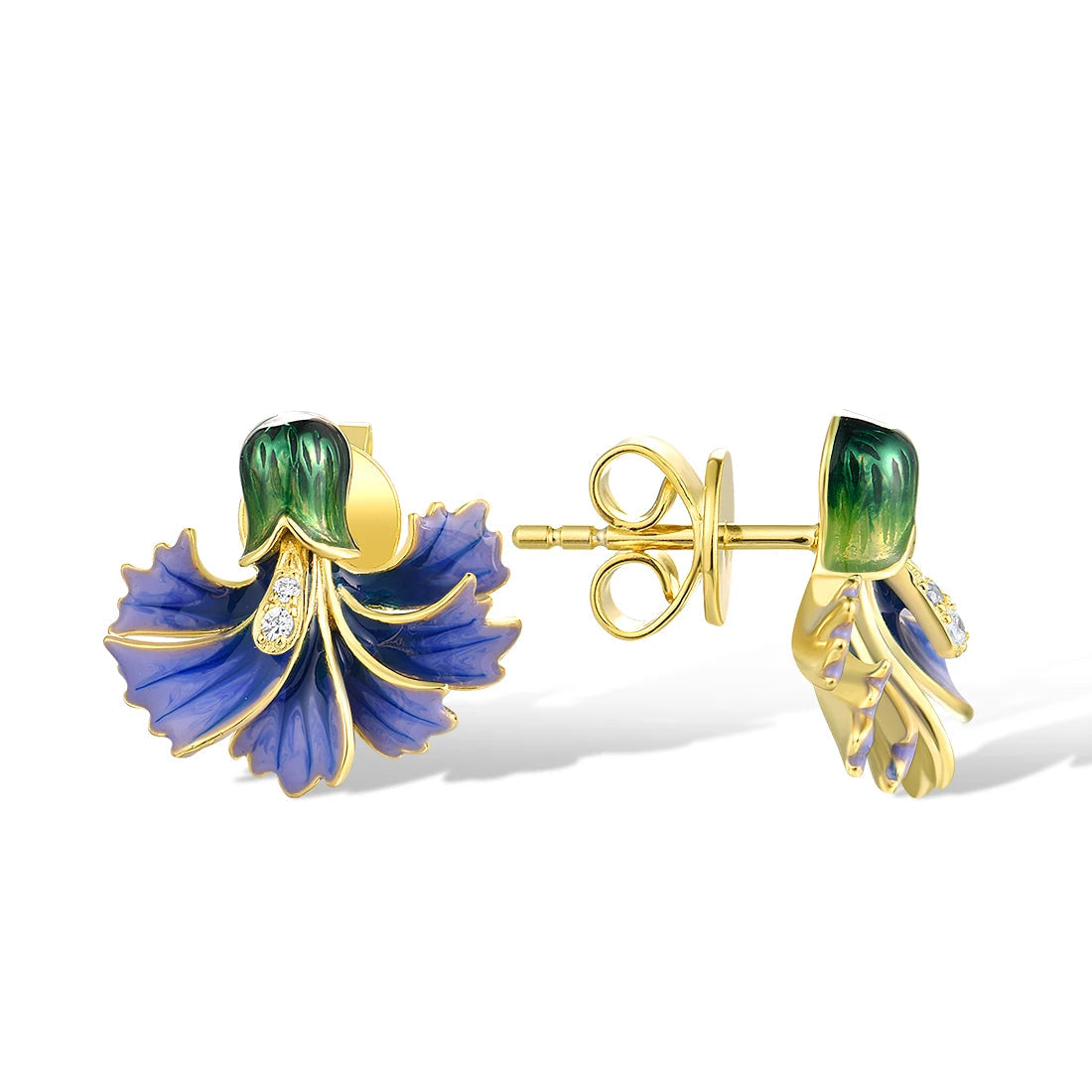 Fioritura della Viola - Earrings