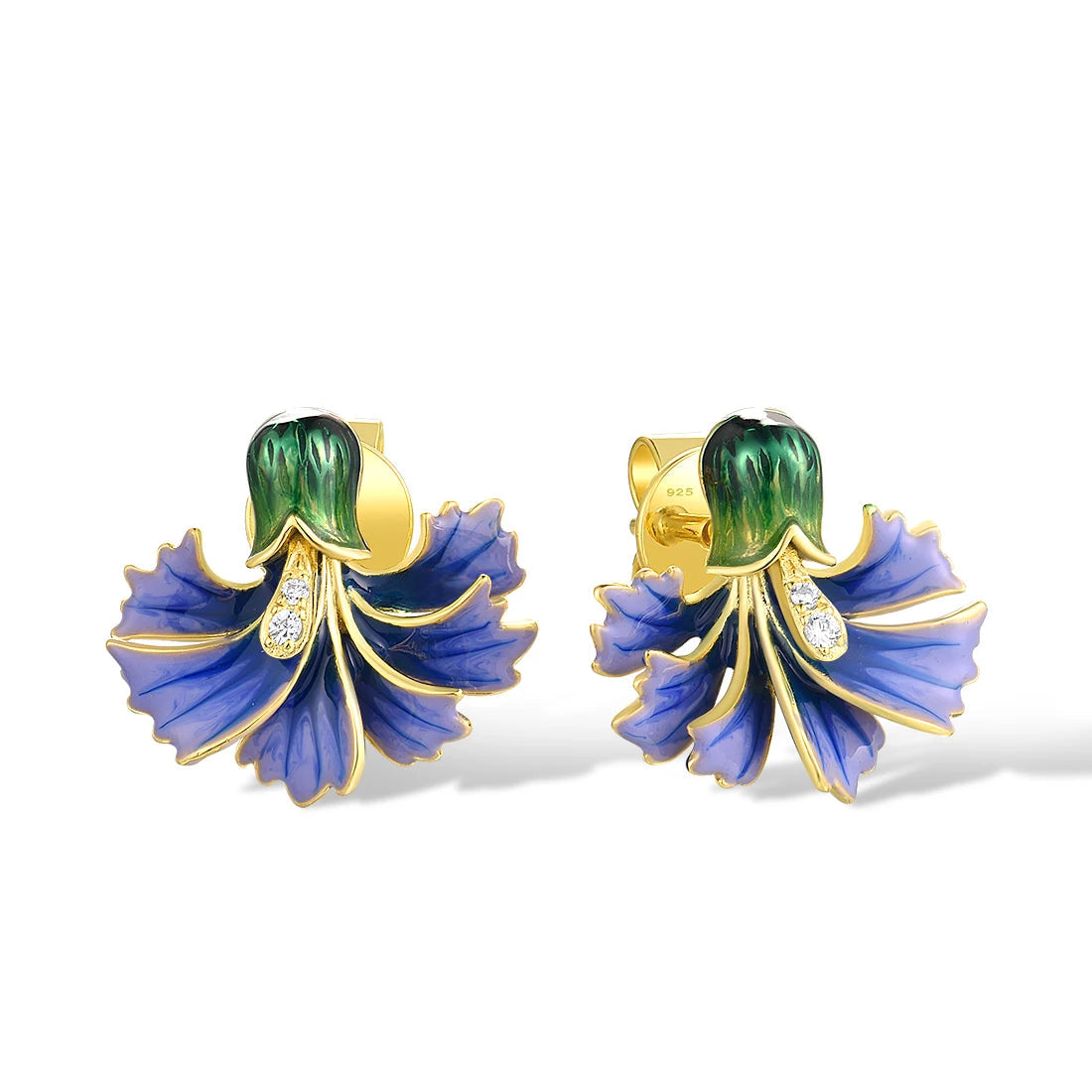 Fioritura della Viola - Earrings