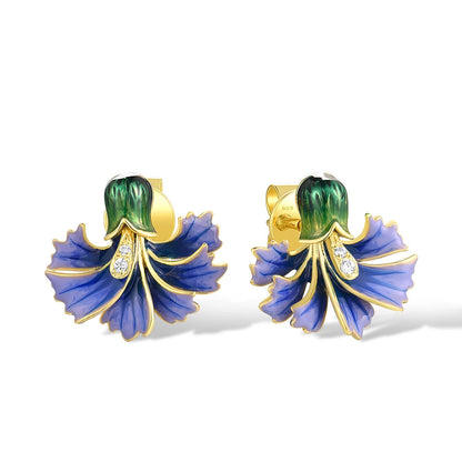 Fioritura della Viola - Earrings