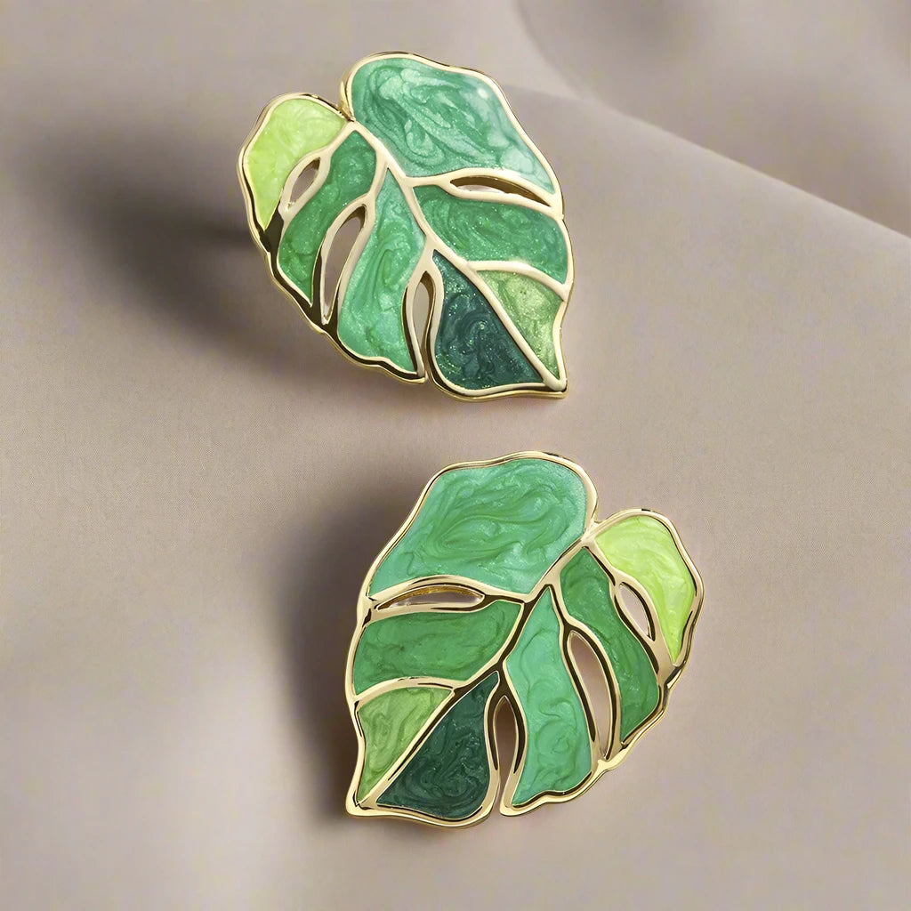 Bohemian Leaf Earrings