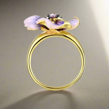 Flower CZ Rings (10 Styles)